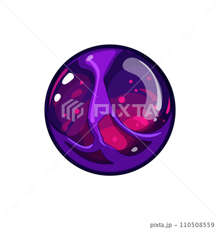 energy magic ball sphere cartoon vector illustration 110508559