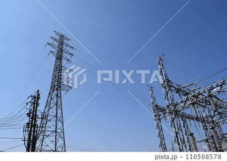 送電塔 高電圧交流 110508578