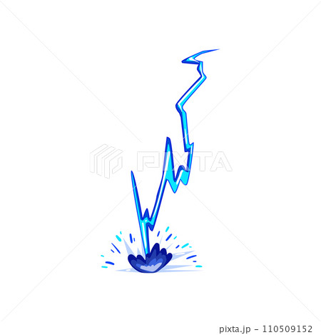 thunderbolt lightning effect cartoon vector illustration thunderbolt lightning effect cartoon vector illustration 110509152