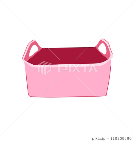 empty basin plastic cartoon vector illustration 110509390