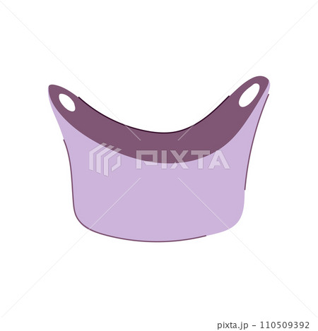 soapy basin plastic cartoon vector illustration 110509392