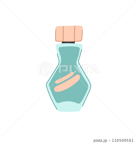 bottle perfume for women cartoon vector illustration 110509581