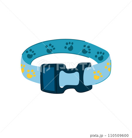doggy pet collar cartoon vector illustration doggy pet collar cartoon vector illustration 110509600