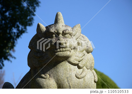 上御霊神社 楼門の狛犬 京都市上京区 上御霊神社 楼門の狛犬 京都市上京区 110510533