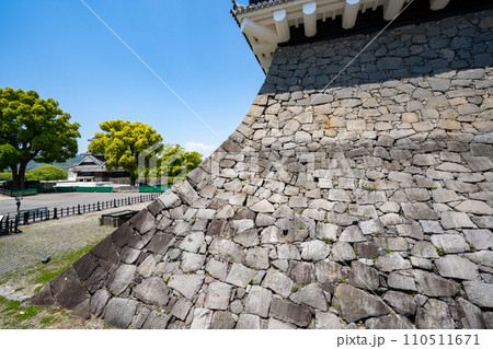 熊本県/ 熊本城（熊本城跡）天守閣石垣 110511671