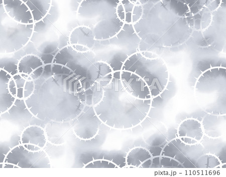 棘の模様の壁紙。シームレス。 110511696