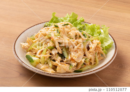 鶏ササミときゅうりのピリ辛和え（チリソース和え） 110512077