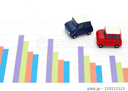 グラフと車 110512123