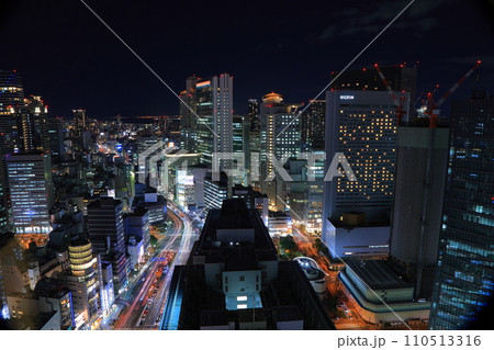 大阪駅前第3ビルからの夜景 大阪駅前第3ビルからの夜景 110513316