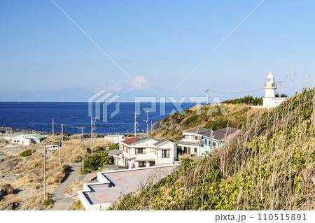 神奈川県三浦市城ヶ島の冬 110515891