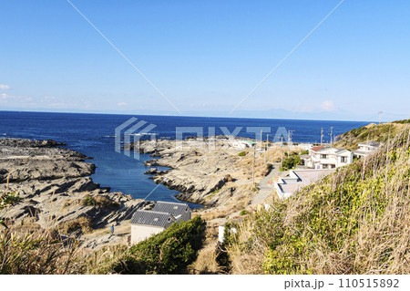 神奈川県三浦市城ヶ島の冬 110515892