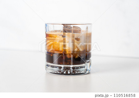 White Russian Coffee in glass 110516858