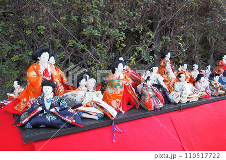 ビッグひな祭り、ひな祭りの飾り、三月 110517722