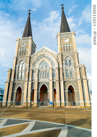 Cathedral of the Immaculate Conception at Chanthaburi in Thailand 110519898