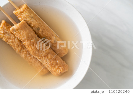 Odeng - Korean fish cake skewer in soup 110520240