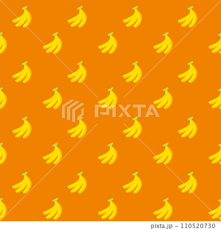 バナナ壁紙素材(背景、オレンジ) バナナ壁紙素材(背景、オレンジ) 110520730