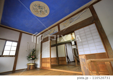 岩科学校　入江長八のこて絵 110520731