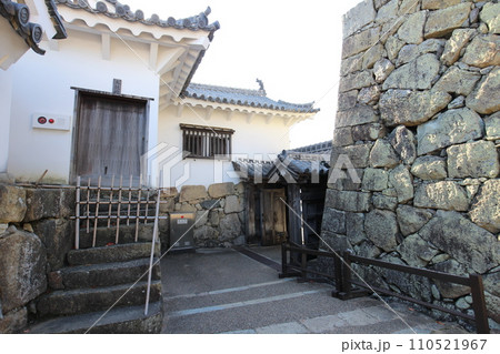 兵庫 姫路城 太鼓櫓とりの門 兵庫 姫路城 太鼓櫓とりの門 110521967