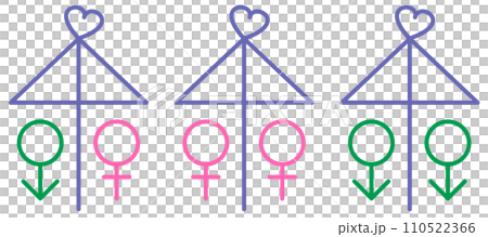 一對相愛的男女情侶互相保護傘的插圖 一對相愛的男女情侶互相保護傘的插圖 110522366