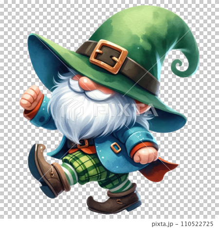 St Patrick Leprechaun Gnome dressed in green St Patrick Leprechaun Gnome dressed in green 110522725