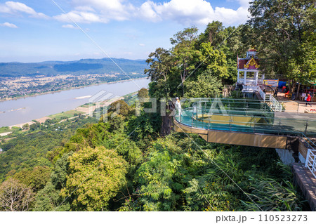Skywalk Wat Pha Tak Suea in Nong Khai, Thailand Skywalk Wat Pha Tak Suea in Nong Khai, Thailand 110523273