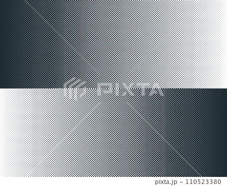 コマ割りされたハーフトーンのフレーム背景 黒 コマ割りされたハーフトーンのフレーム背景 黒 110523380