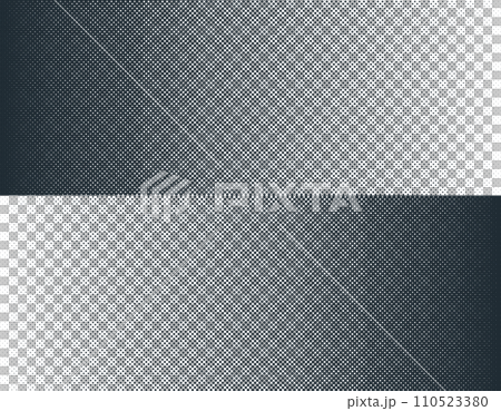 コマ割りされたハーフトーンのフレーム背景 黒 コマ割りされたハーフトーンのフレーム背景 黒 110523380