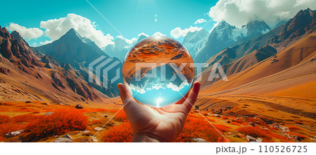 Essence of World Photography Breathtaking Landscapes and Cultural Wonders, Generative AI 110526725