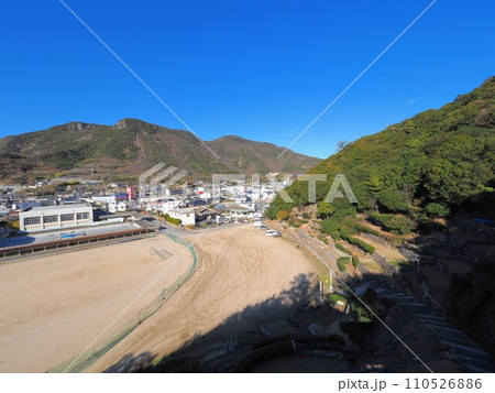 富丘八幡神社の桟敷【香川県小豆郡土庄町（小豆島）】9 110526886