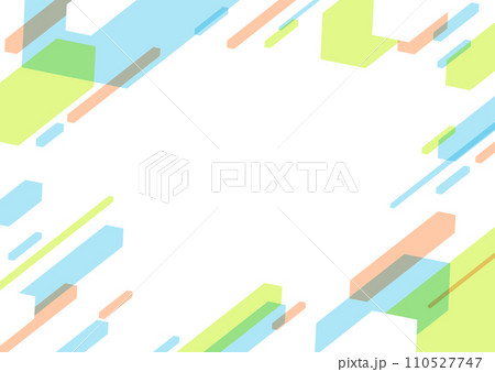 幾何学パターンの背景素材材 110527747