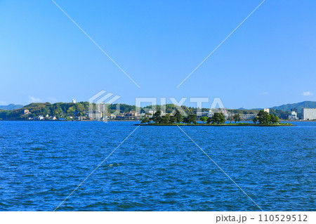 【島根県】嫁ヶ島の残照(宍道湖十景) 【島根県】嫁ヶ島の残照(宍道湖十景) 110529512