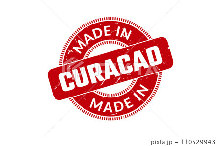 Made In Curacao Rubber Stamp 110529943