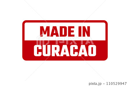 Made In Curacao Rubber Stamp 110529947