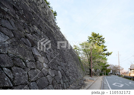三重県松阪市_松坂城跡石垣9_2023_4月 110532172