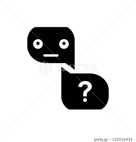 Chatbot help center icon 110532435