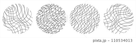 Handwritten Lines and strokes in different styles. Perfect for lettering and texture. Vector illustration Handwritten Lines and strokes in different styles. Perfect for lettering and texture. Vector illustration 110534013