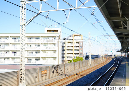 東武伊勢崎線小菅駅 東武伊勢崎線小菅駅 110534066