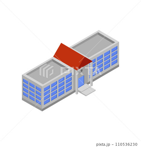 Isometric school 110536230