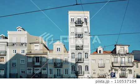Apartment buildings in Lisbon, Portugal 110537104
