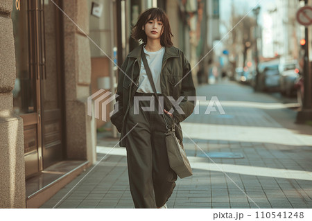 ストリートスナップ写真 AI画像 ストリートスナップ写真 AI画像 110541248