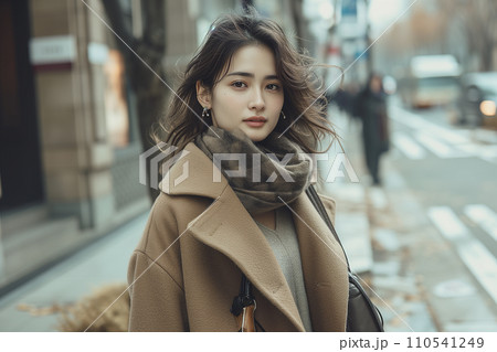 ストリートスナップ写真 AI画像 ストリートスナップ写真 AI画像 110541249