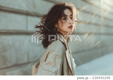 ストリートスナップ写真 AI画像 ストリートスナップ写真 AI画像 110541250