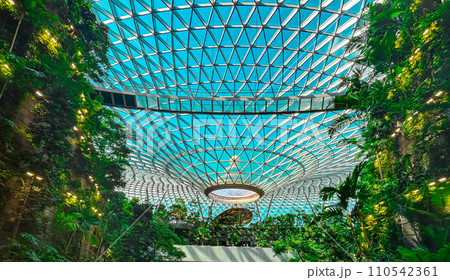 ジュエルチャンギエアポートの綺麗な景色 ジュエルチャンギエアポートの綺麗な景色 110542361