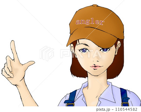 不敵な女の子（釣り） 110544582