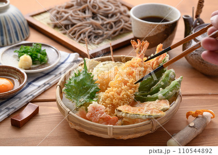 天ざる蕎麦 110544892