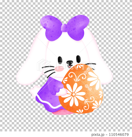 Easter Day Bunny  110546079