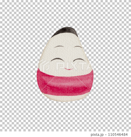 Ogari Koboshi,日本本土玩具,民間藝術,傳統工藝,水彩插圖 Ogari Koboshi,日本本土玩具,民間藝術,傳統工藝,水彩插圖 110546484