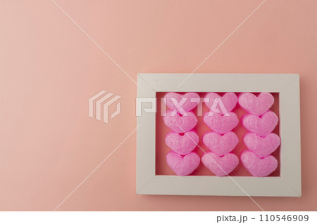 ハート フレーム　額 110546909