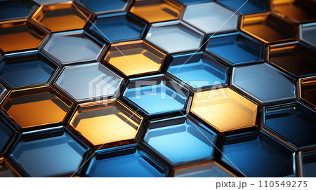 3d rendering of abstract background made of...のイラスト素材 [110549275] - PIXTA