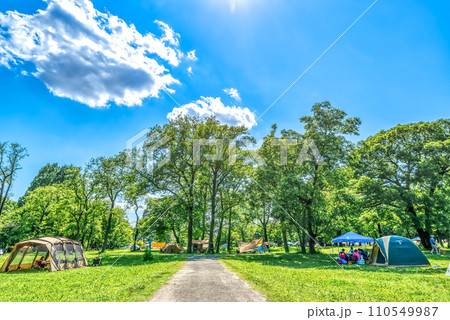 デイキャンプ 秋ヶ瀬公園 デイキャンプ 秋ヶ瀬公園 110549987